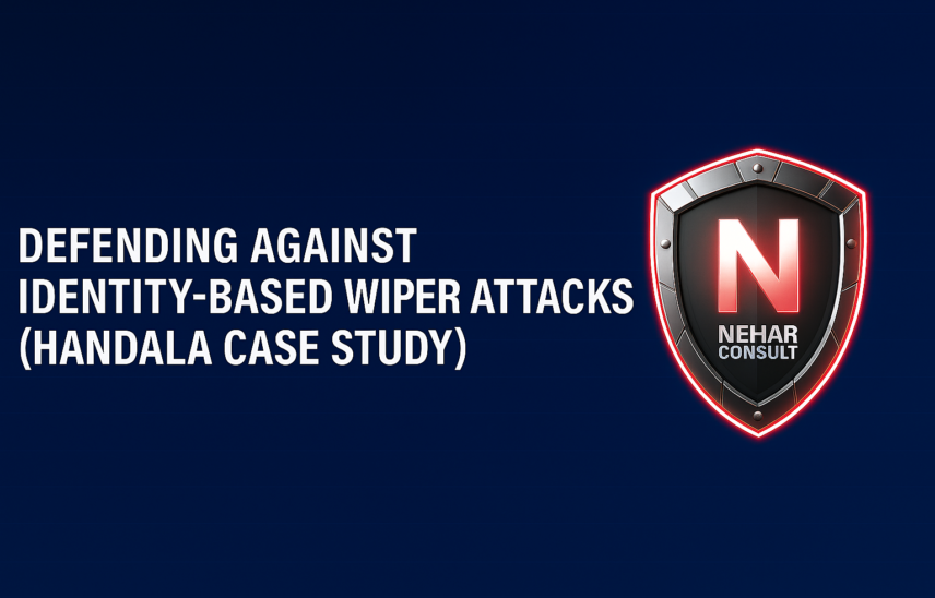 Defending Against Identity‑Based Wiper Attacks (Handala Case Study)
